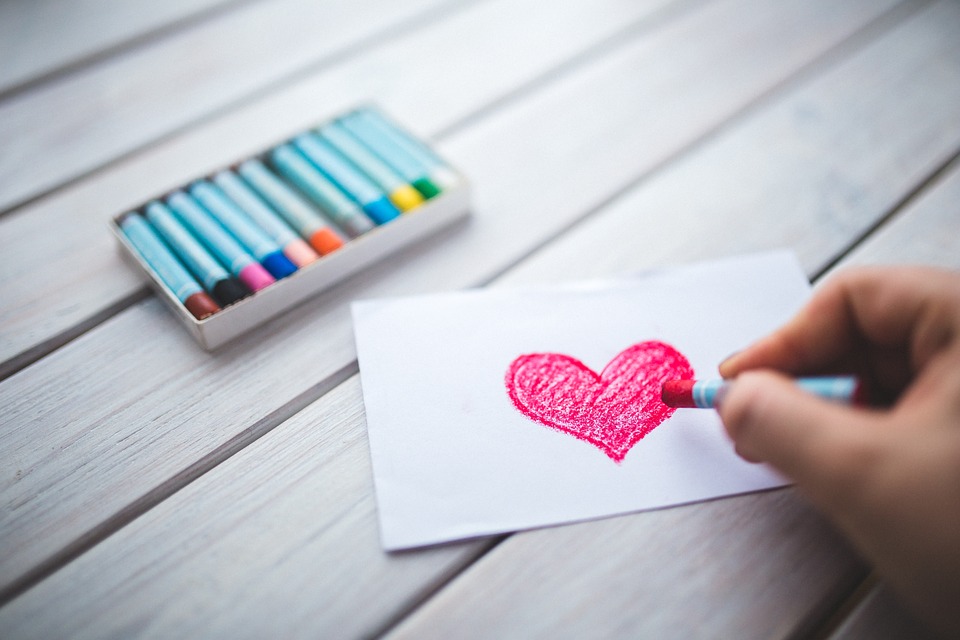 coeur pastel